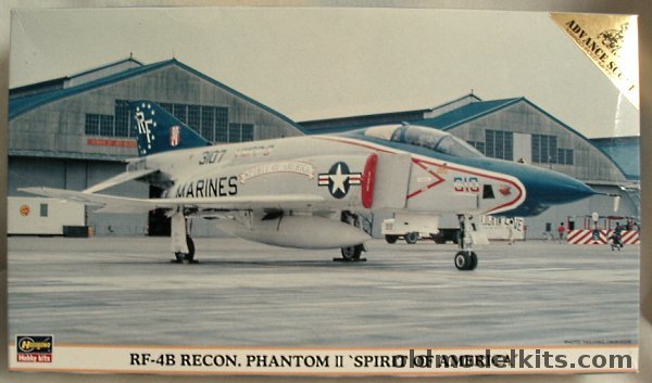 Hasegawa 1/72 RF-4B Recon Phantom II 'Spirit of America', 00071-2200 plastic model kit